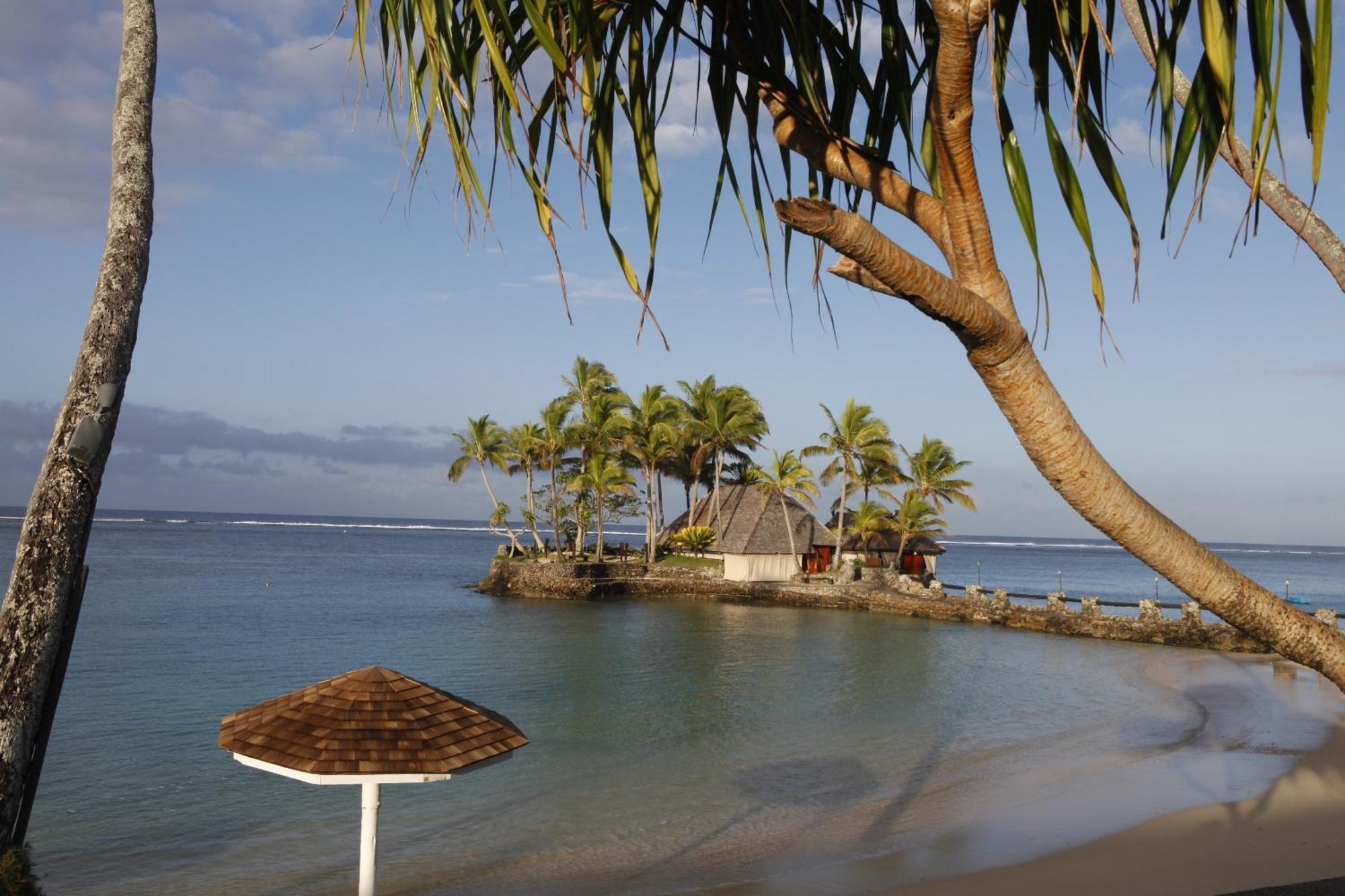 Hotel The Warwick Fiji Korolevu  Esterno foto A view of the beach at the resort