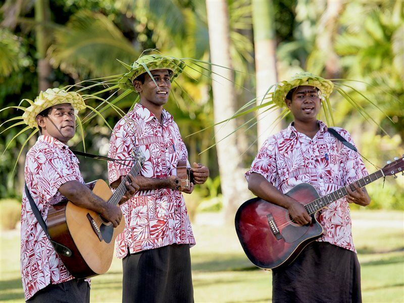 Hotel The Warwick Fiji Korolevu  Esterno foto Tuvaluan musicians